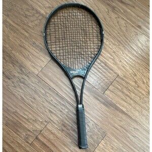 Vintage Wilson Tennis Racquet - Wilson Cobra Series Tennis Racquet Black